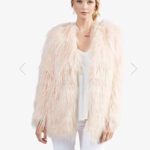 Tart Collections Light Faux Jacket Coat Size S